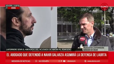 &ldquo;Laurta tiene mucho para contar y lo har&aacute; en primera persona&rdquo;, adelant&oacute; su abogado